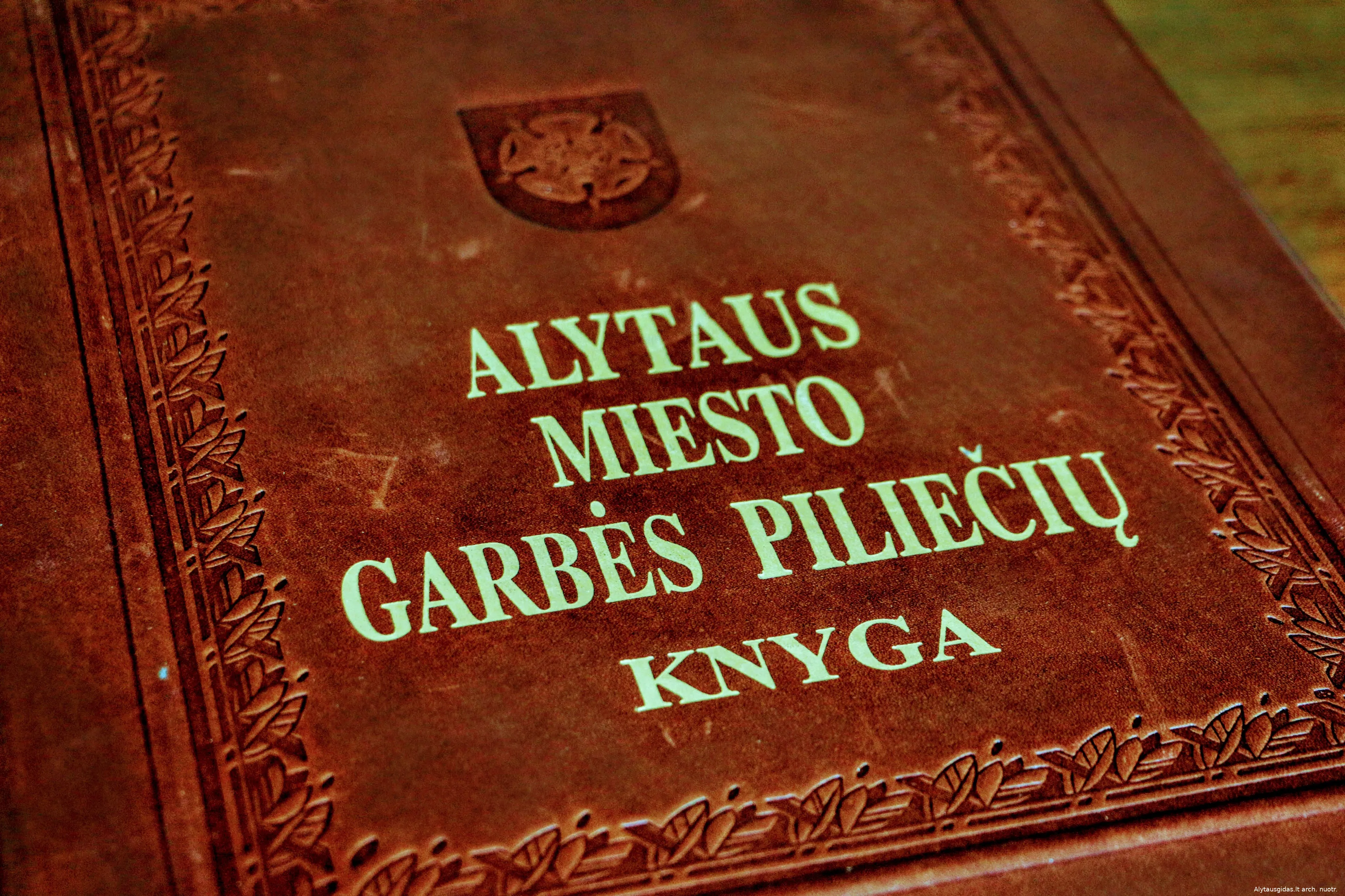 alytaus garbes pilieciu knyga