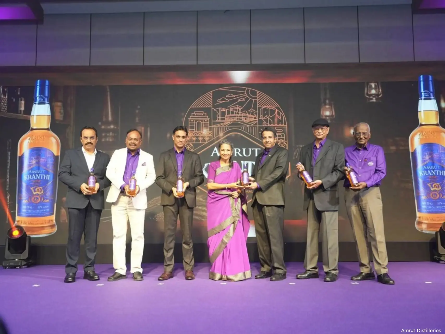 Amrut Kranthi release whisky