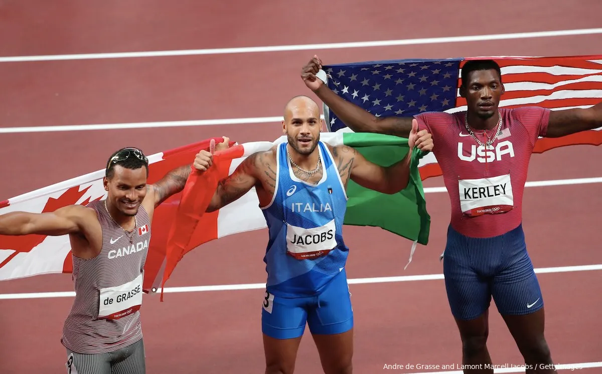 andre de grasse lamont marcell jacobs