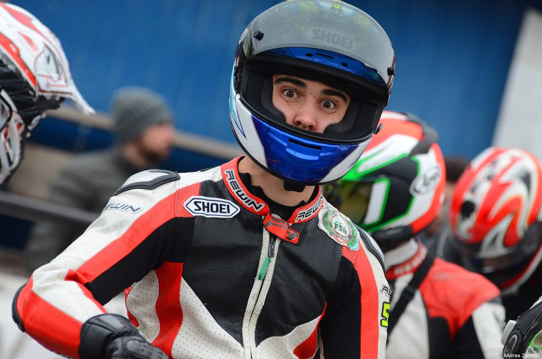 andrea zanotti casco