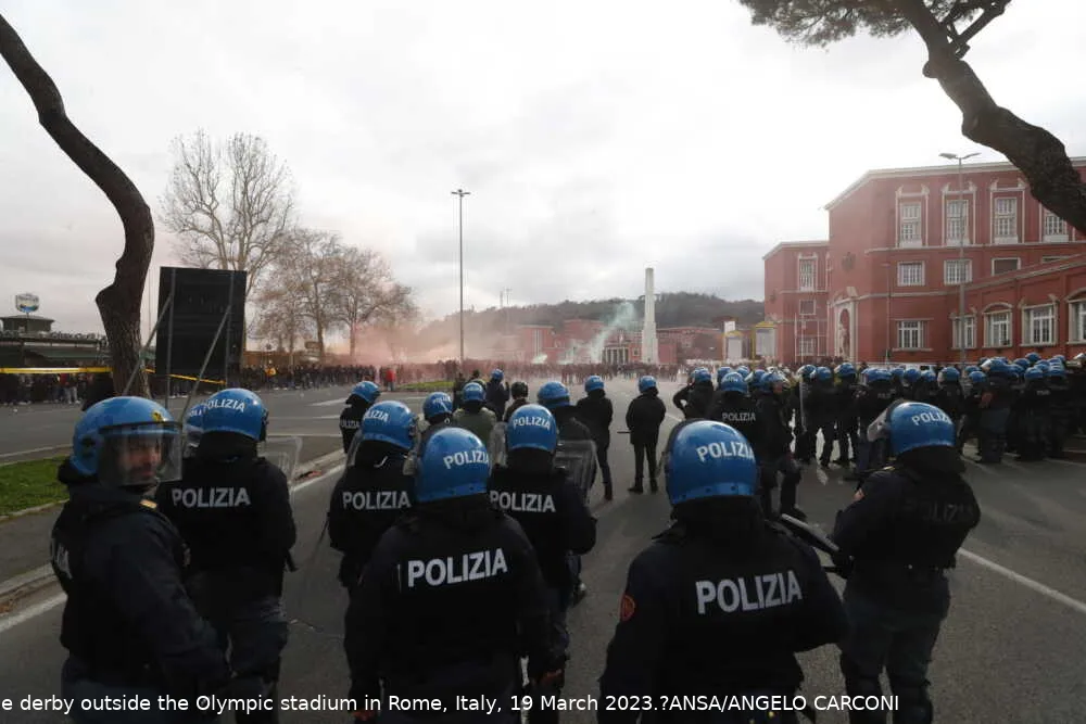 polizia scontri 1