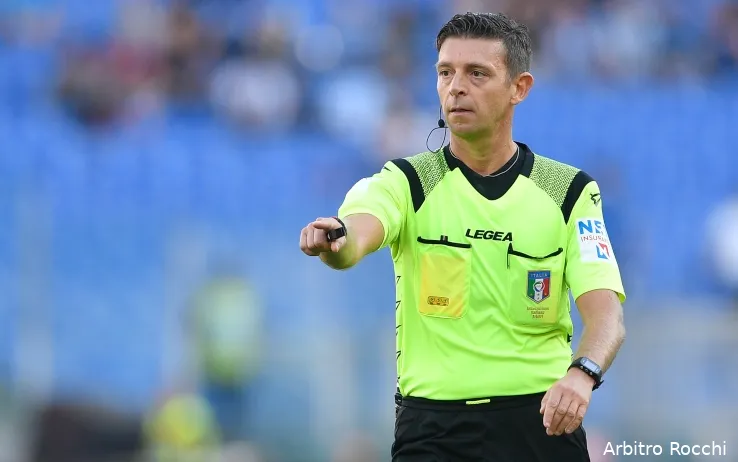 arbitro rocchi lapresse