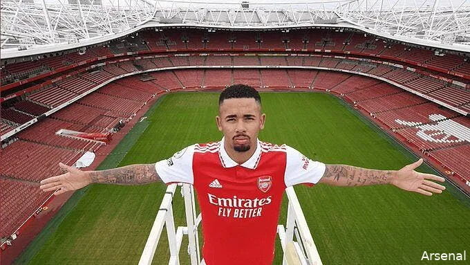 mercato arsenal officialise gabriel jesus jesus 344801