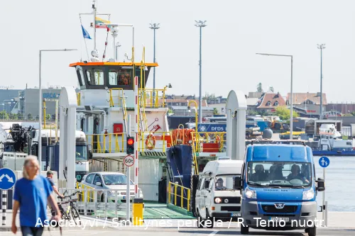 Smiltynės perkėla / R. Tenio nuotr.