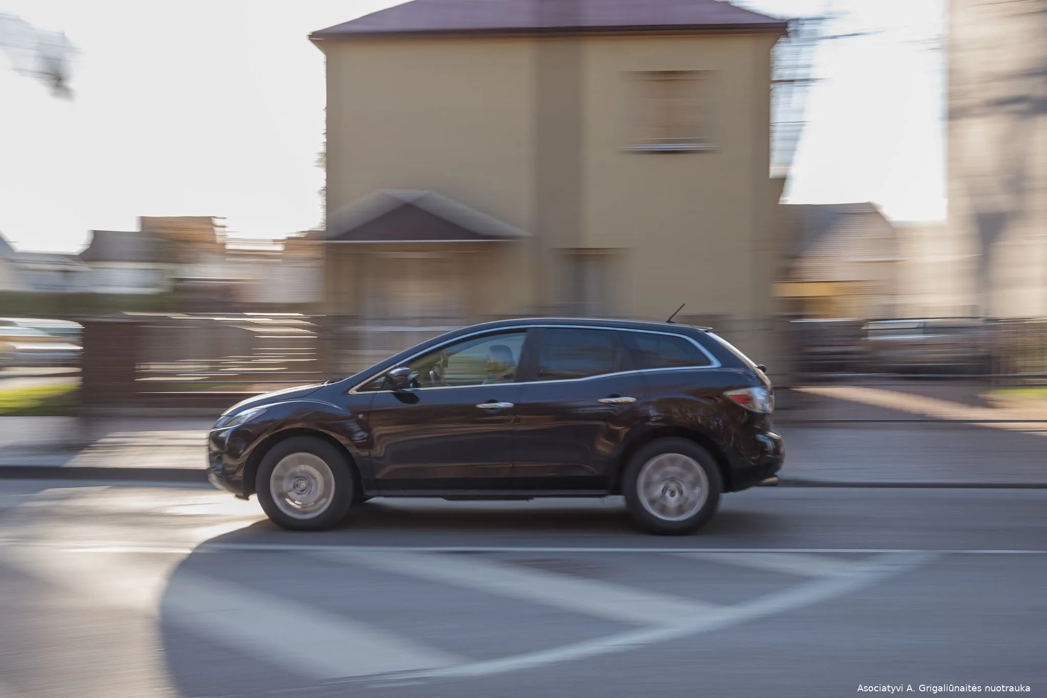 automobilis a grigaliunaites nuot