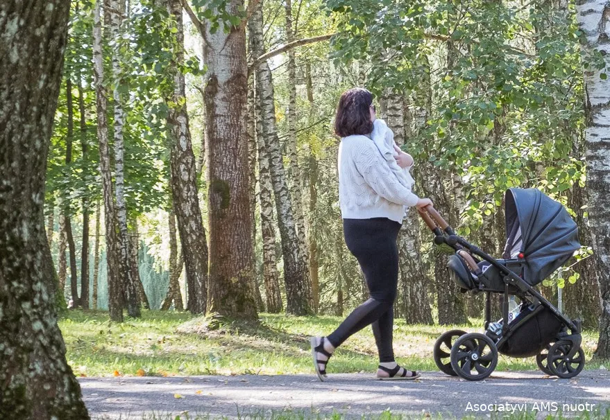 mama su vaiku ams nuot