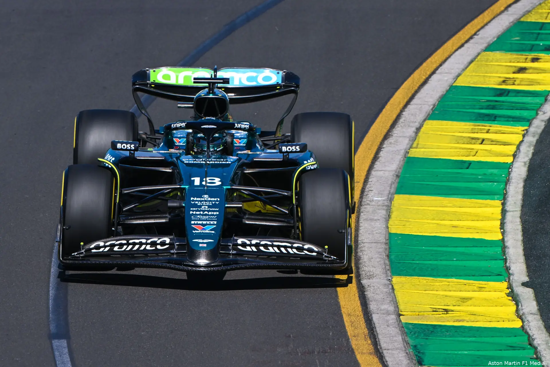 lance stroll aston martin australie 2