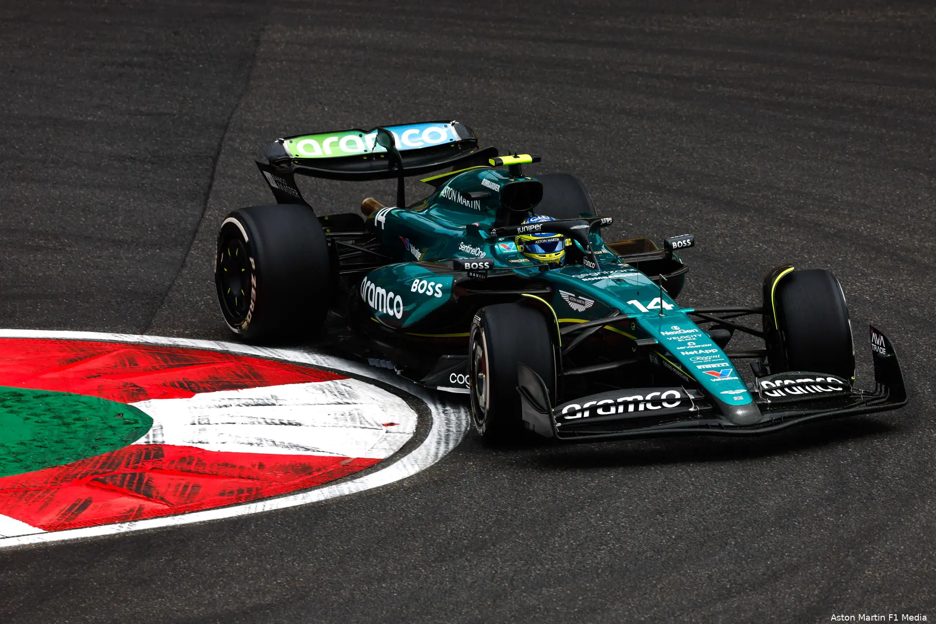 aston martin china shanghai 2024 alonso