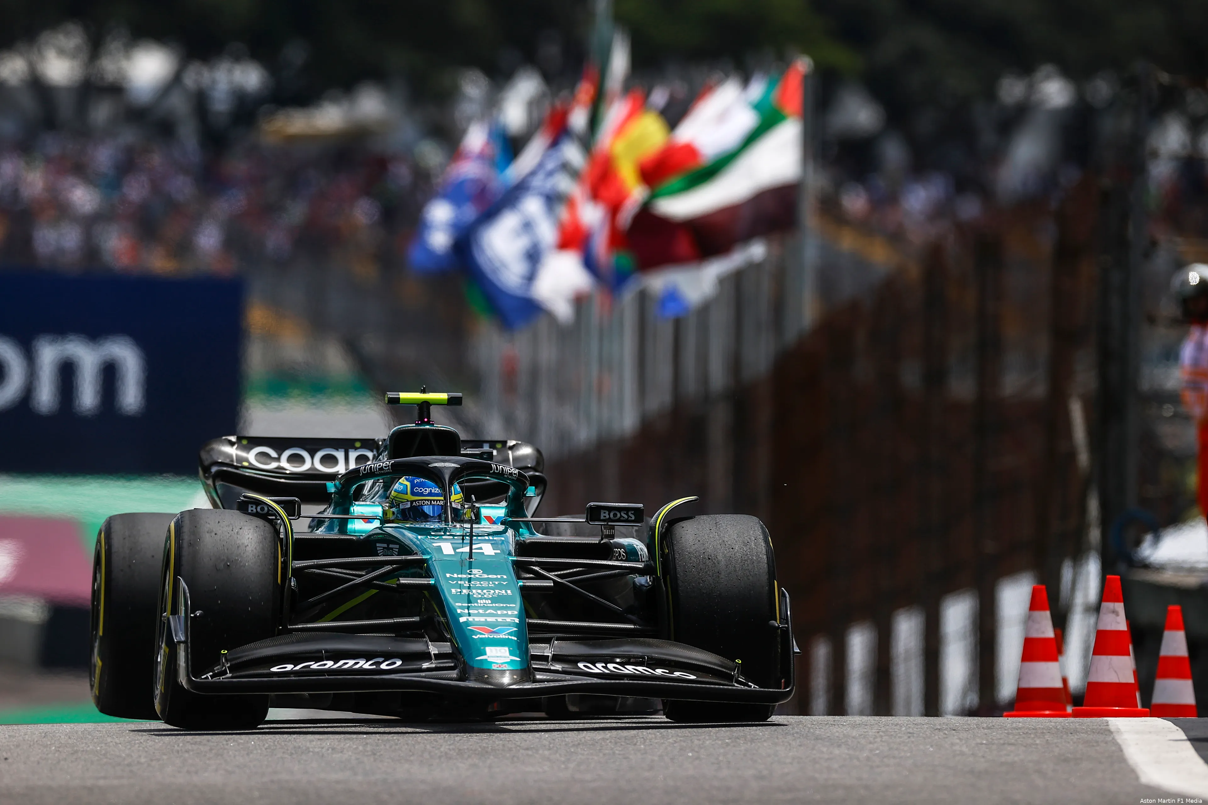 aston martin fernando alonso brazilie 2023