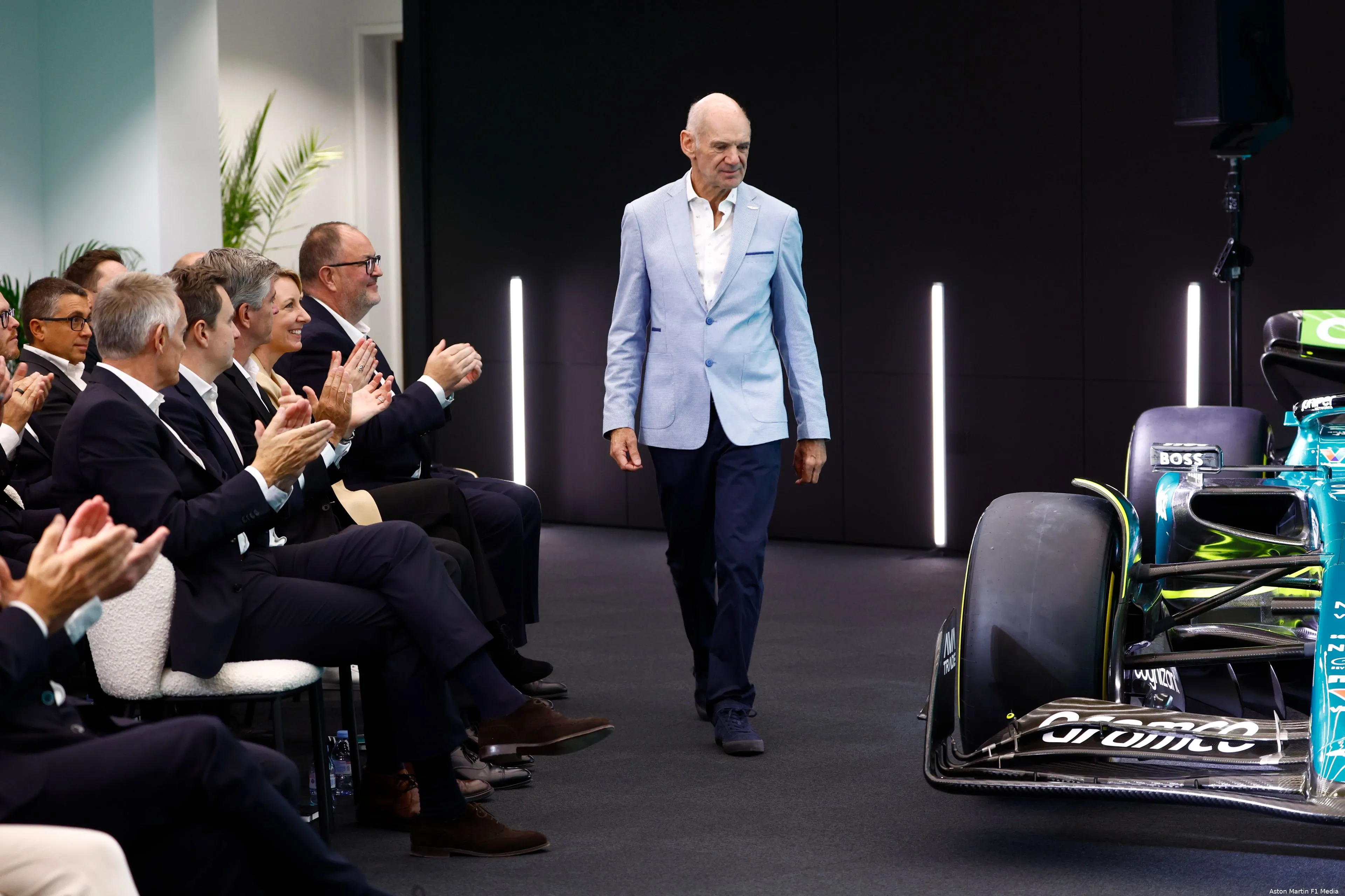 persconferentie aston martin adrian newey 2