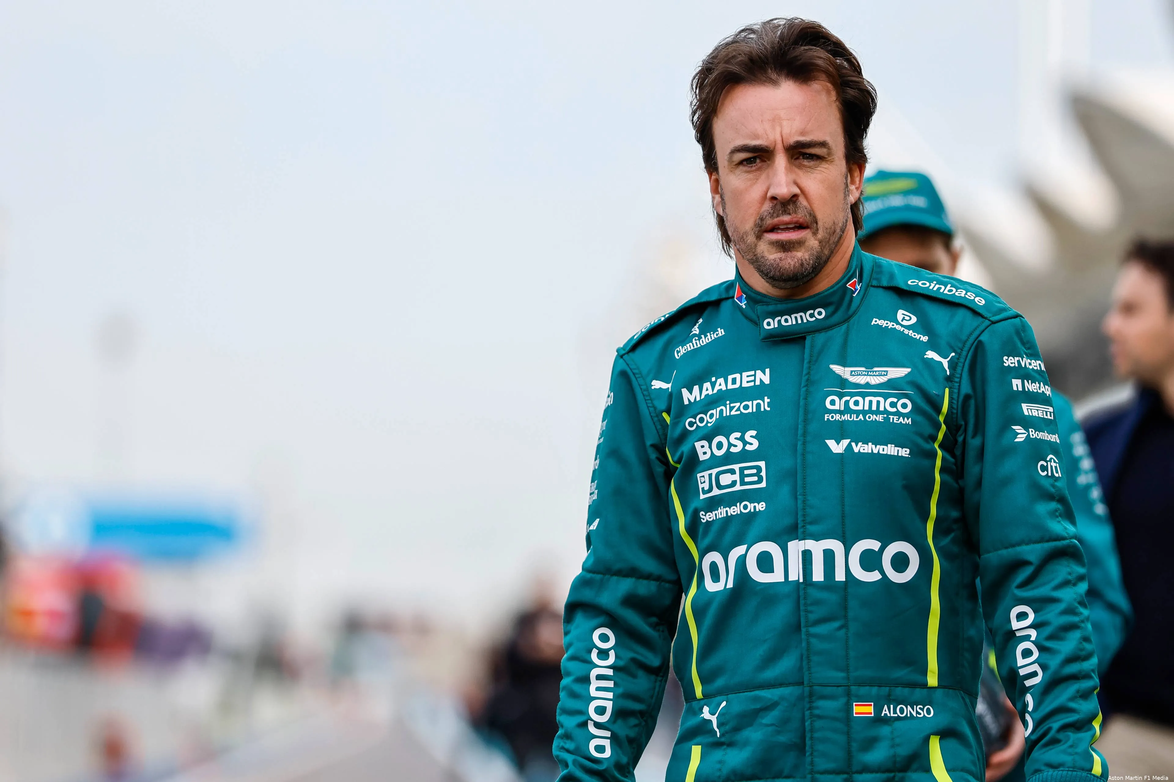 fernando alonso aston martin testdag 2 bahrein 2025 2