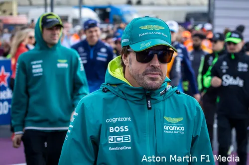 fernando alonso lance stroll aston martin gp nederland zondag 2024