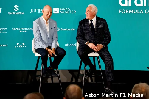 <i>Verkijkt Stroll senior zich op de bijdrage van Newey?</i>