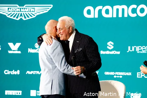 persconferentie aston martin lawrence stroll adrian newey 8