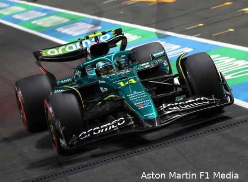 Aston Martin werkt al een tijdje samen met titelsponsor Aramco.