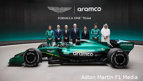 aston-martin-fernando-alonso-adrian-newey-lawrence-stroll-lance-stroll-launch2026