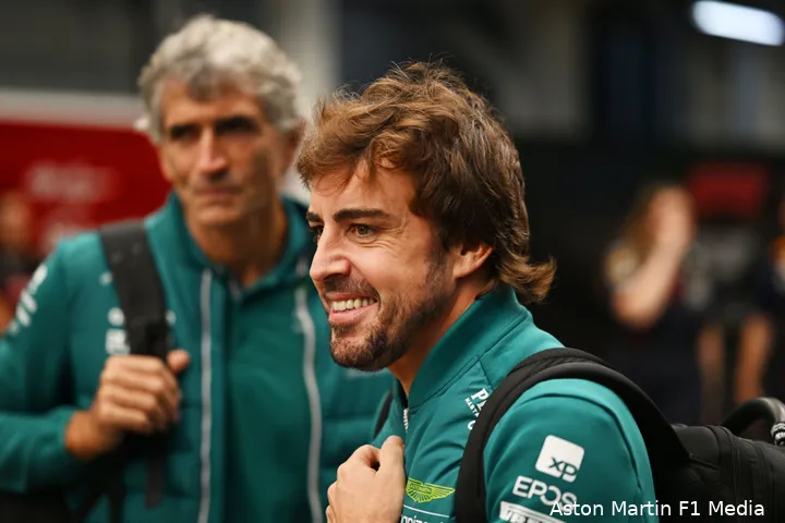 <i>Alonso was een van de grote sterren in Brazilië, waar hij zijn beide wereldtitels pakte.</i>