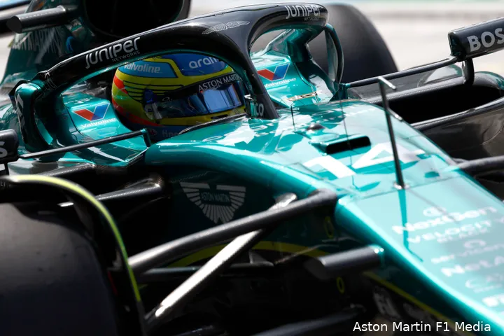 alonso astonmartin vrijdag italie 2024