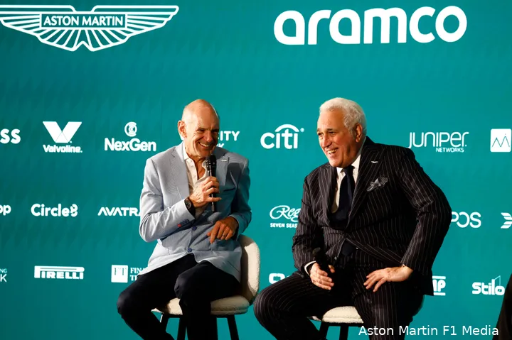 persconferentie aston martin lawrence stroll adrian newey 6