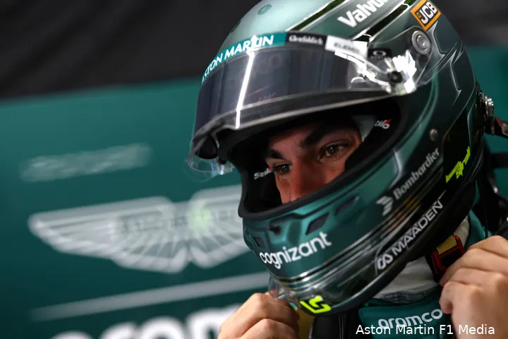 aston martin lance stroll gp emilia romagna imola 2025 vrijdag 2