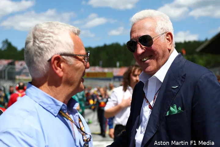 lawrence stroll aston martin gp oostenrijk 2025 zondag