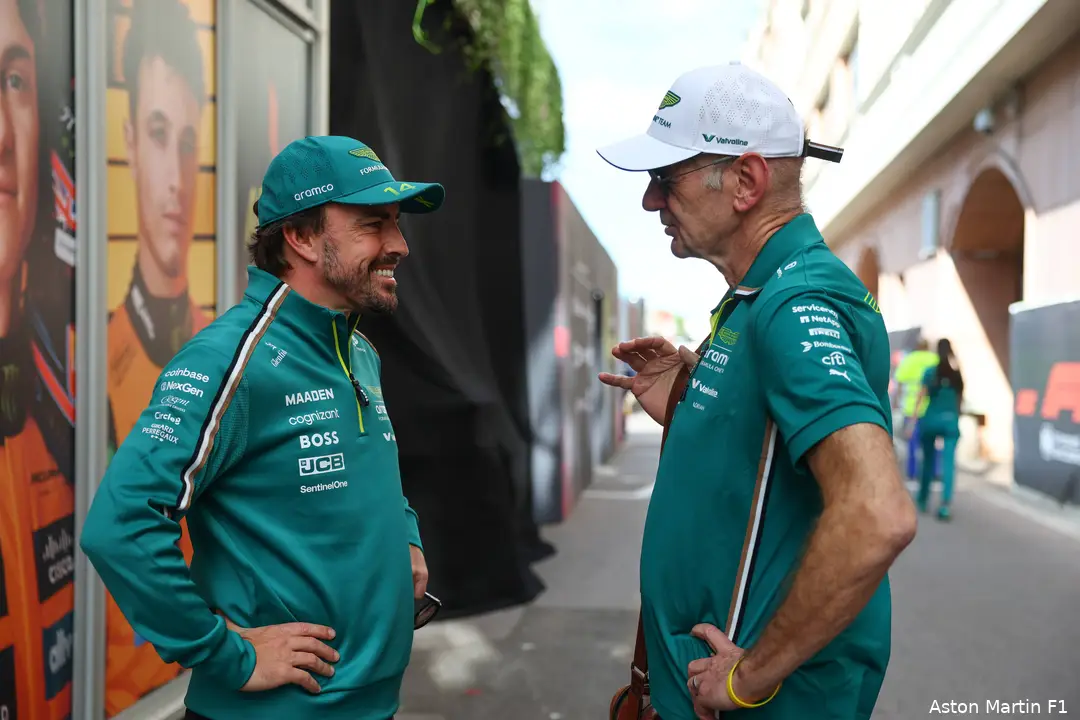 alonso newey aston martin monaco 2025 2