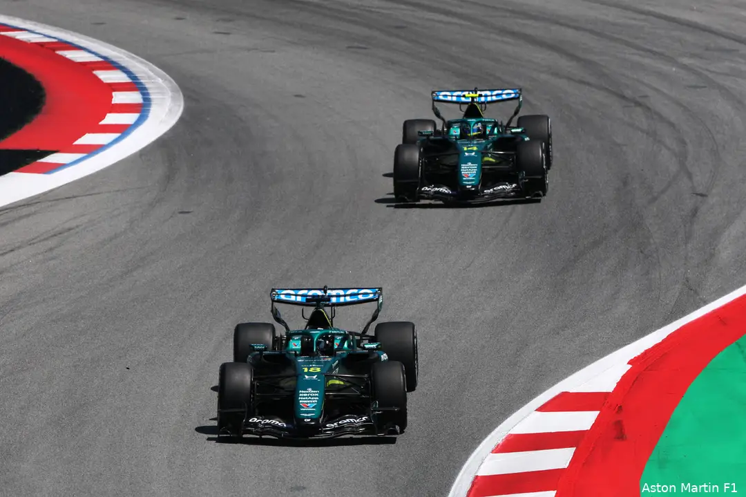 lance-stroll-fernando-alonso-aston-martin-2026-barcelona-zondag-race-2