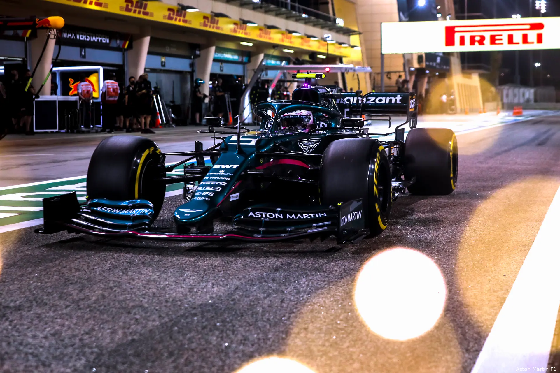 Sebastian Vettel AMR21 Aston Martin 2