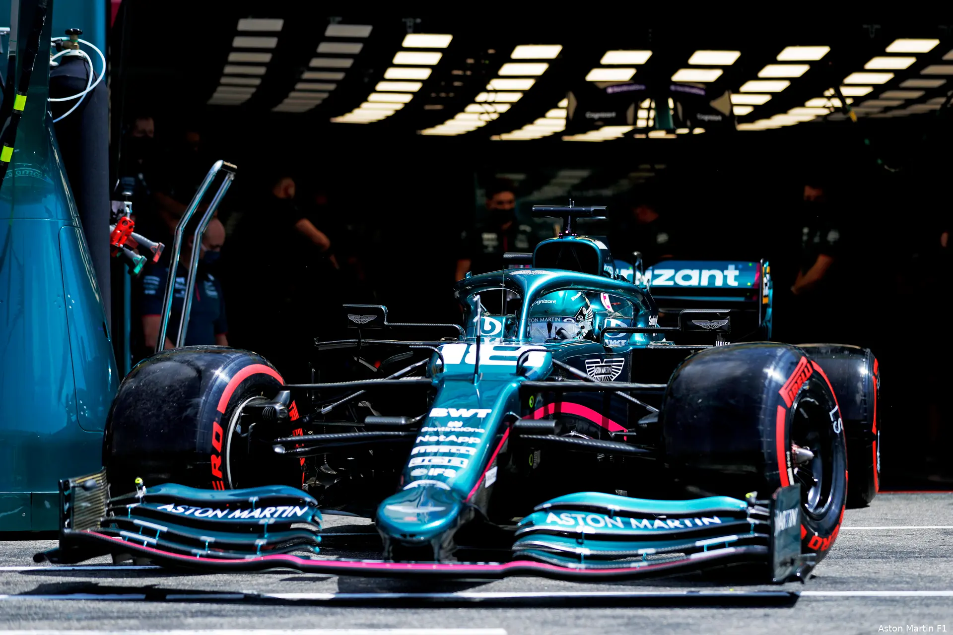 Lance Stroll Aston Martin Frankrijk