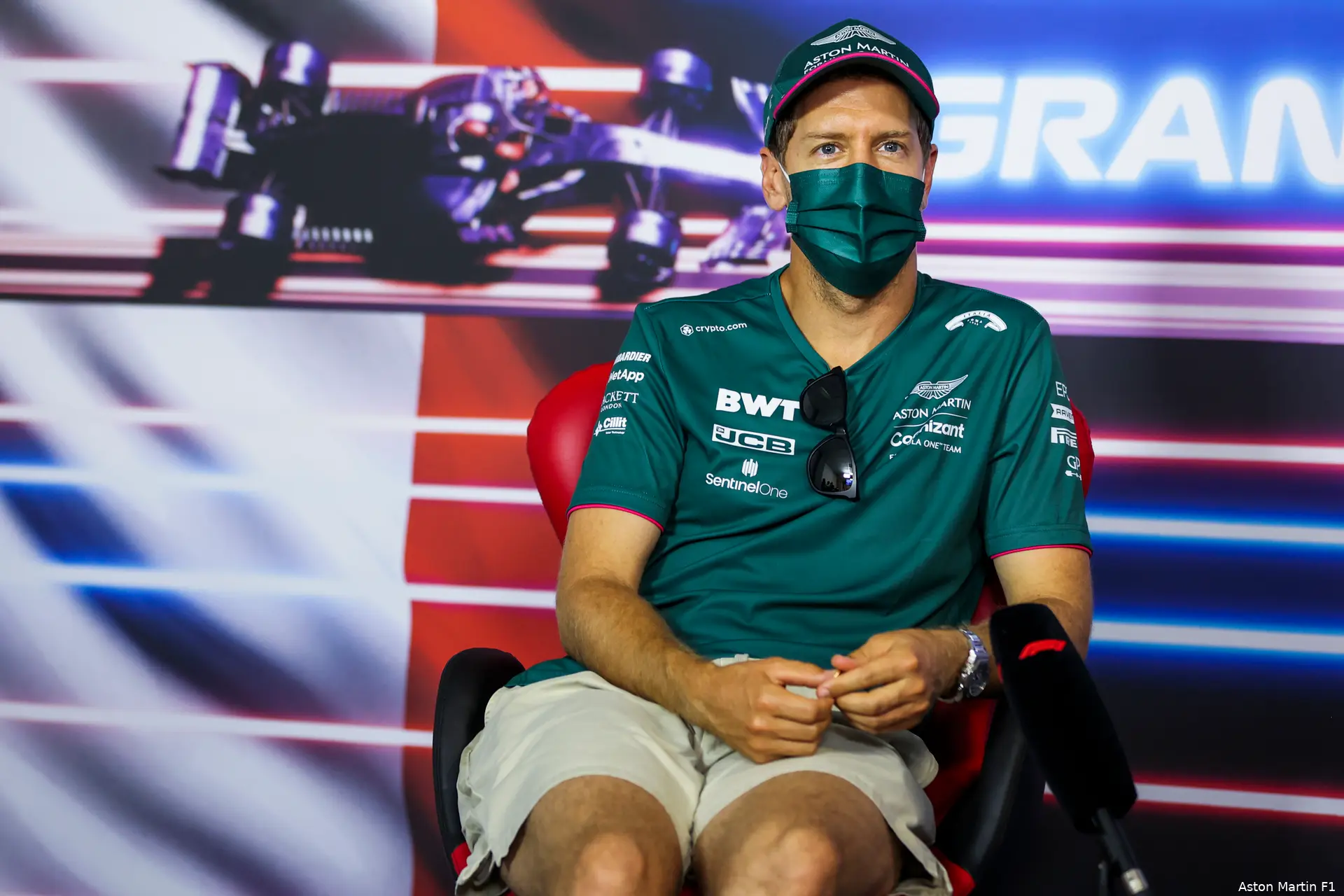 Sebastian Vettel Aston Martin Frankrijk