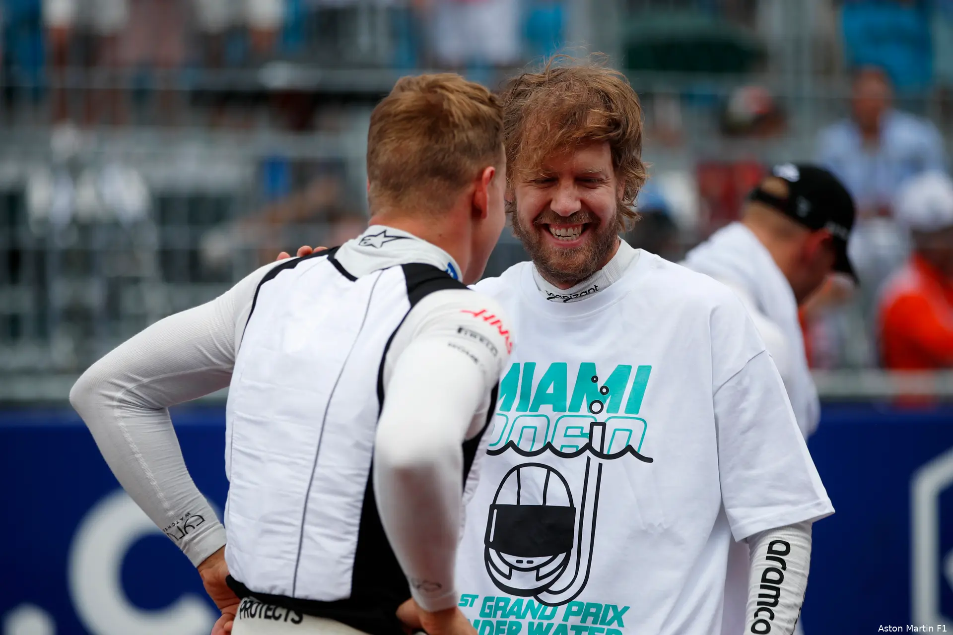 Sebastian Vettel Aston Martin GP Miami 2022