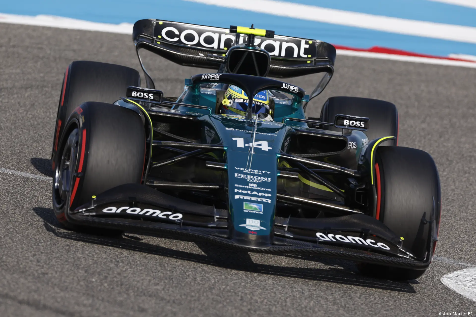 fernando alonso amr23 aston martin f1 gp bahrein 2023
