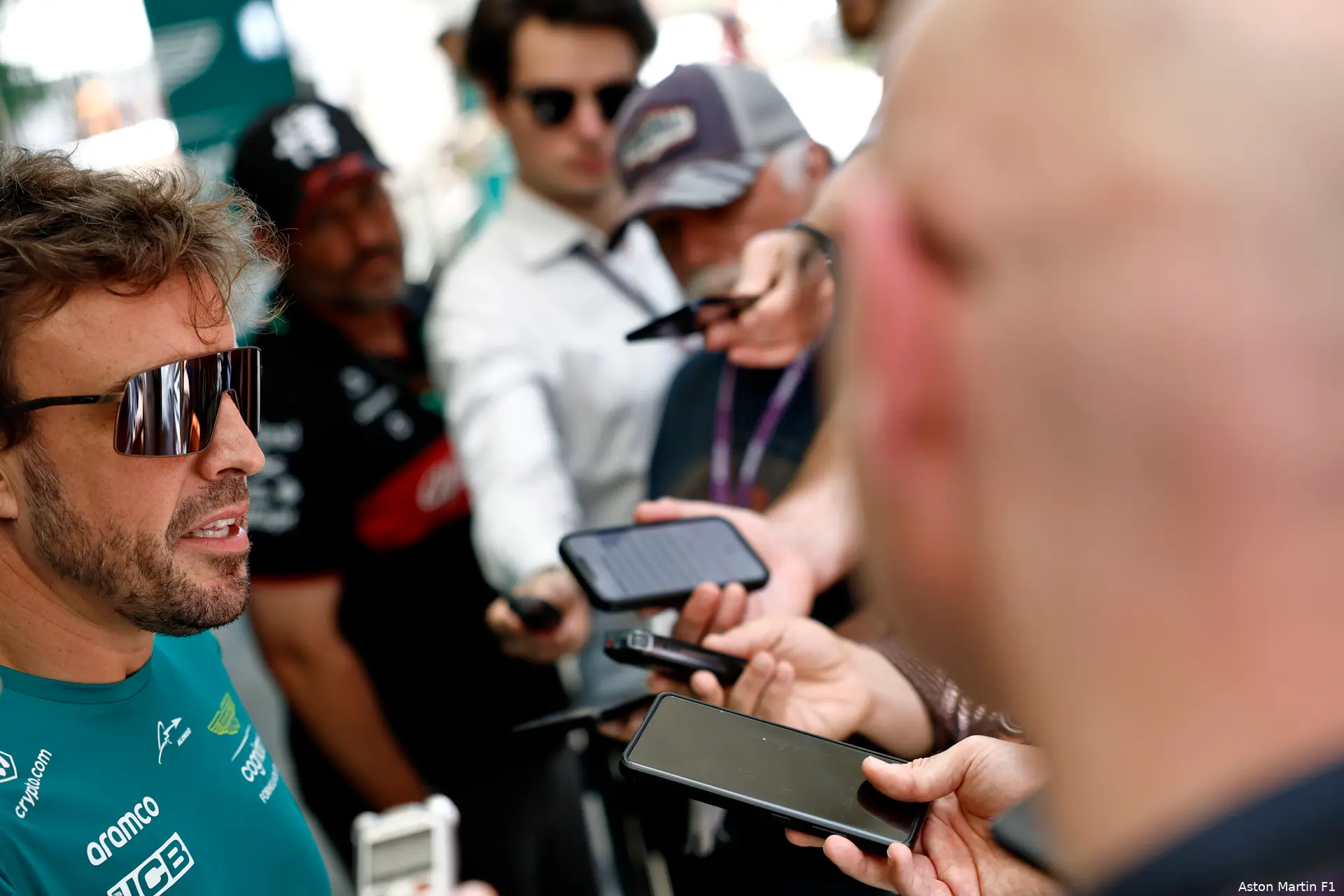 fernando alonso aston martin f1 gp miami 2023