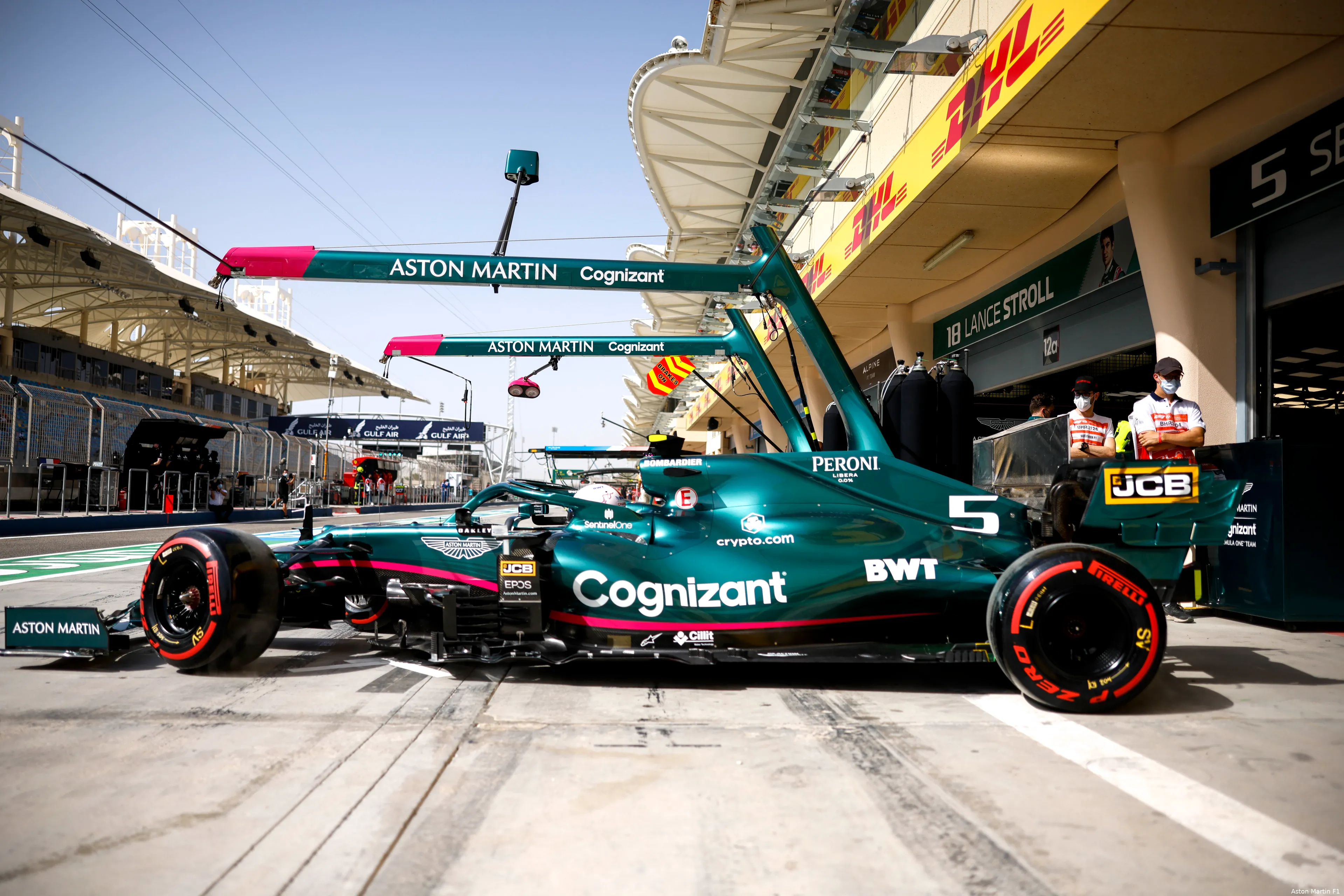 Sebastian Vettel AMR21 Aston Martin 1