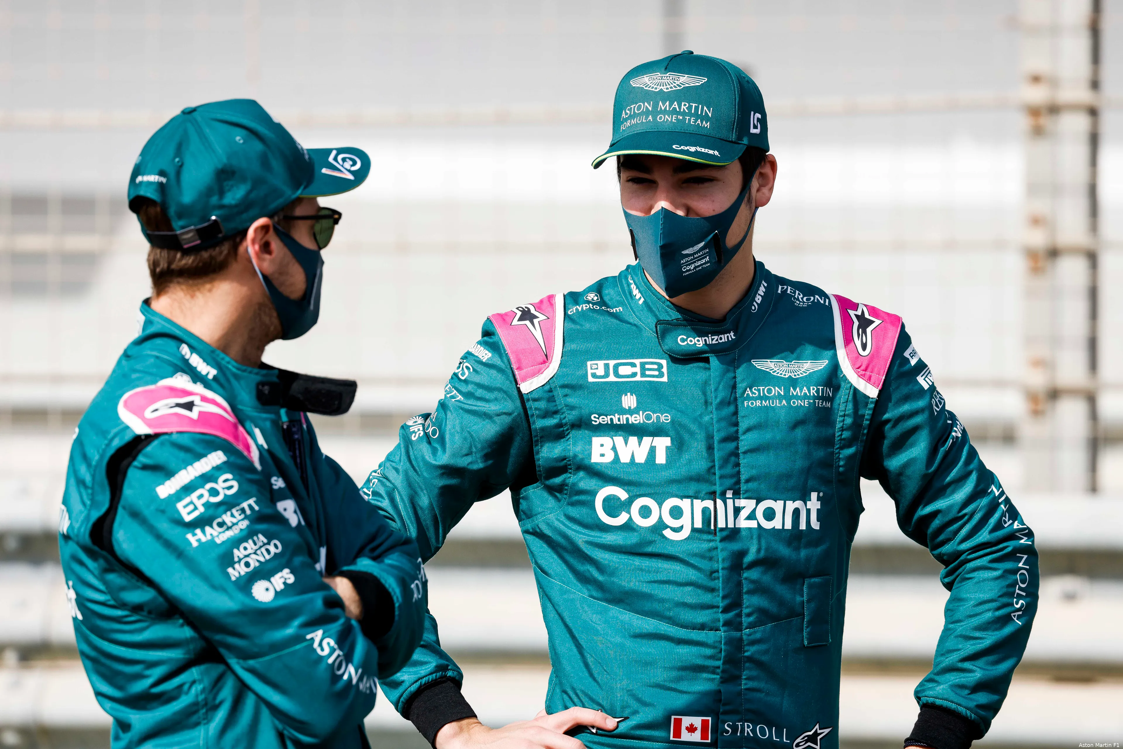 Wintertest Vettel en Stroll 1