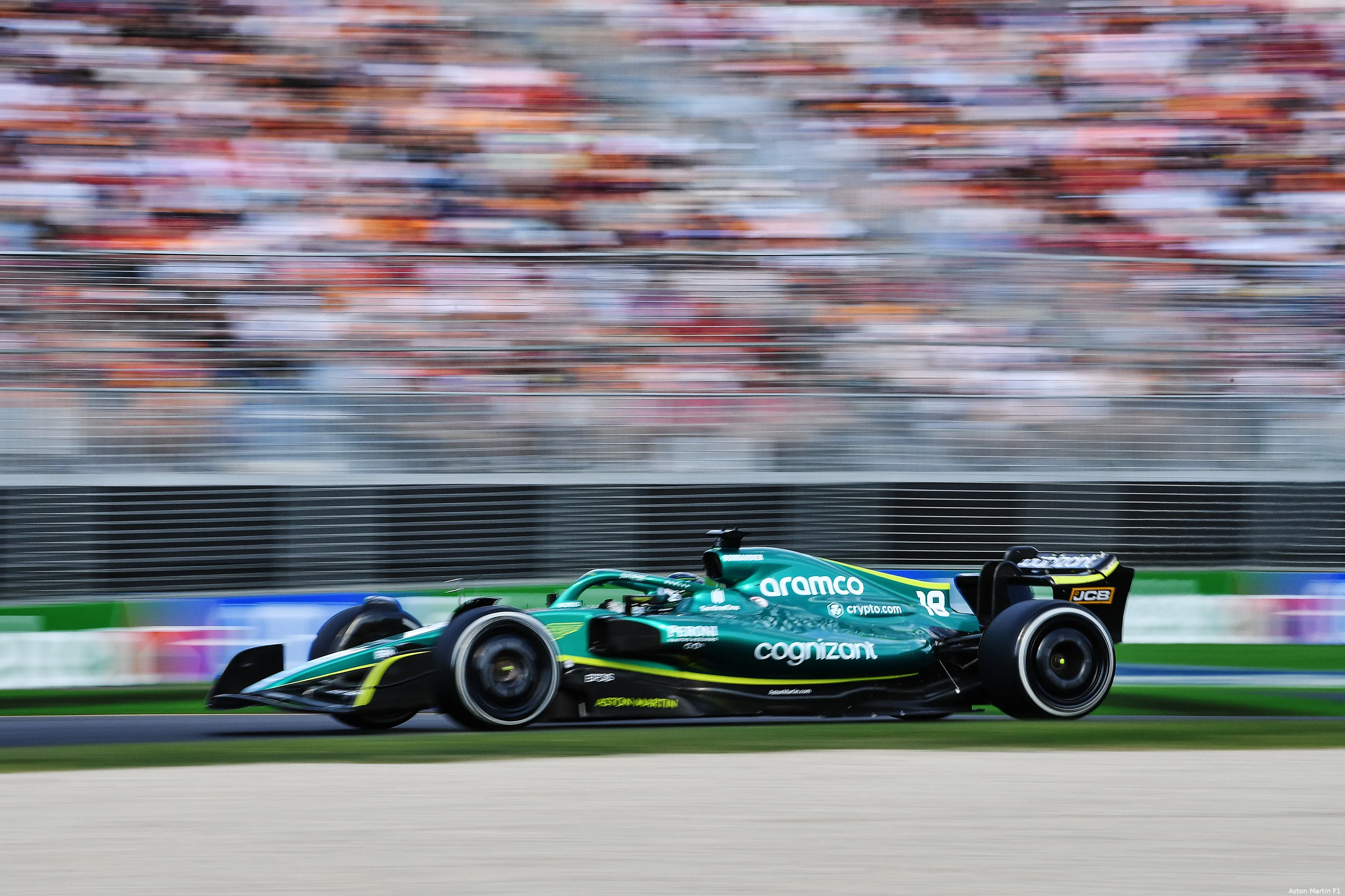 Lance Stroll Aston Martin GP Australië