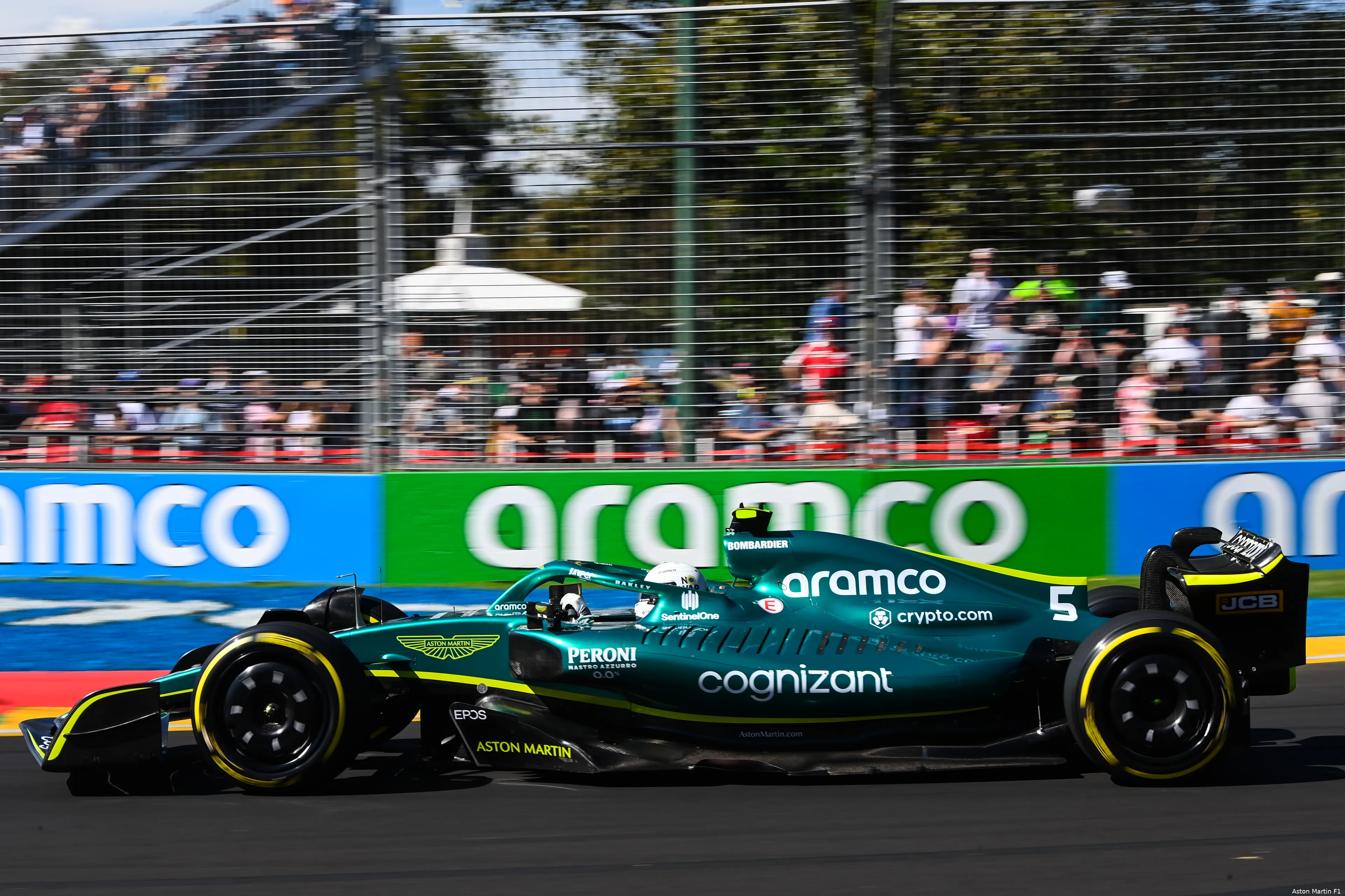 Sebastian Vettel Aston Martin GP Australië