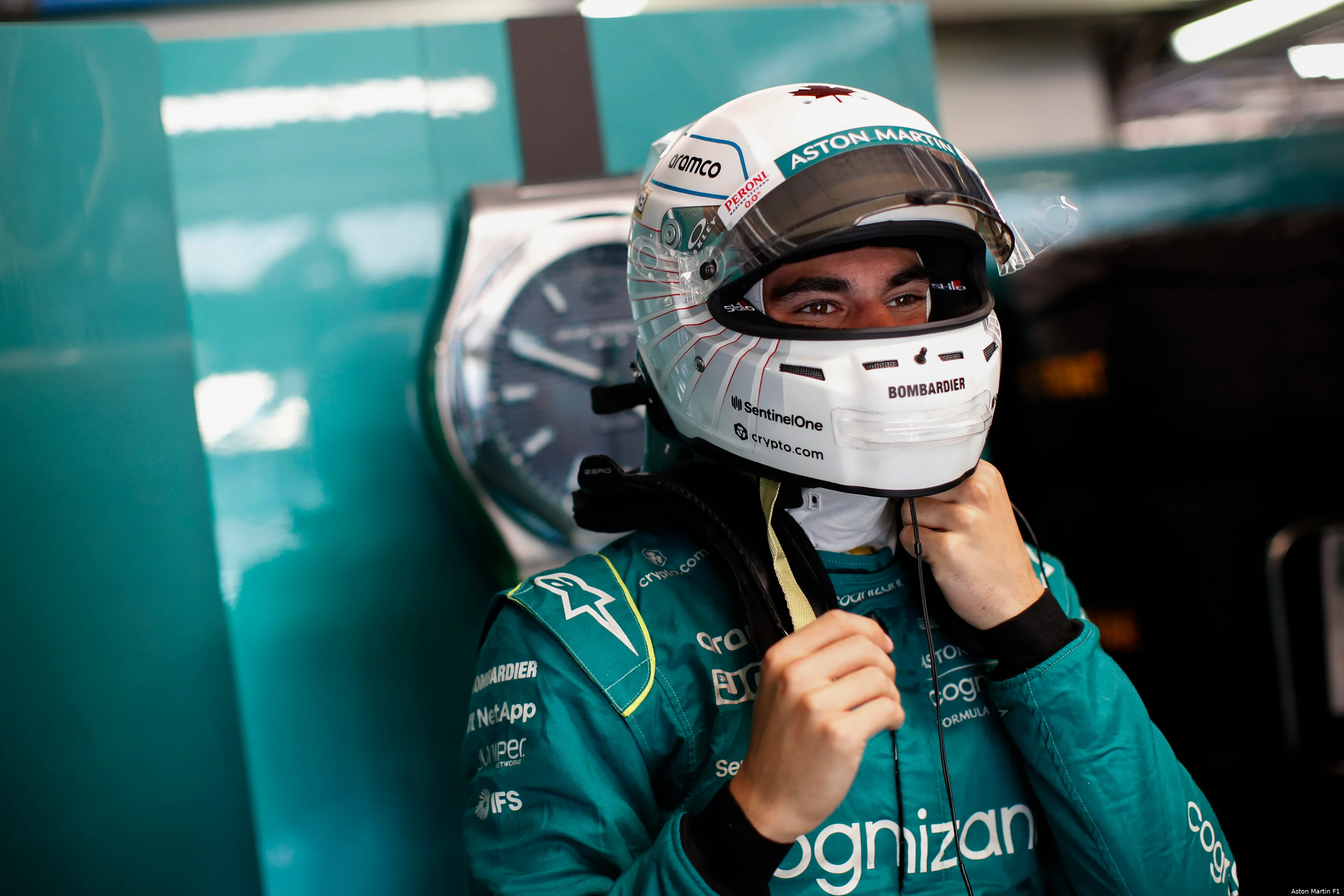 Lance Stroll Aston Martin GP Canada