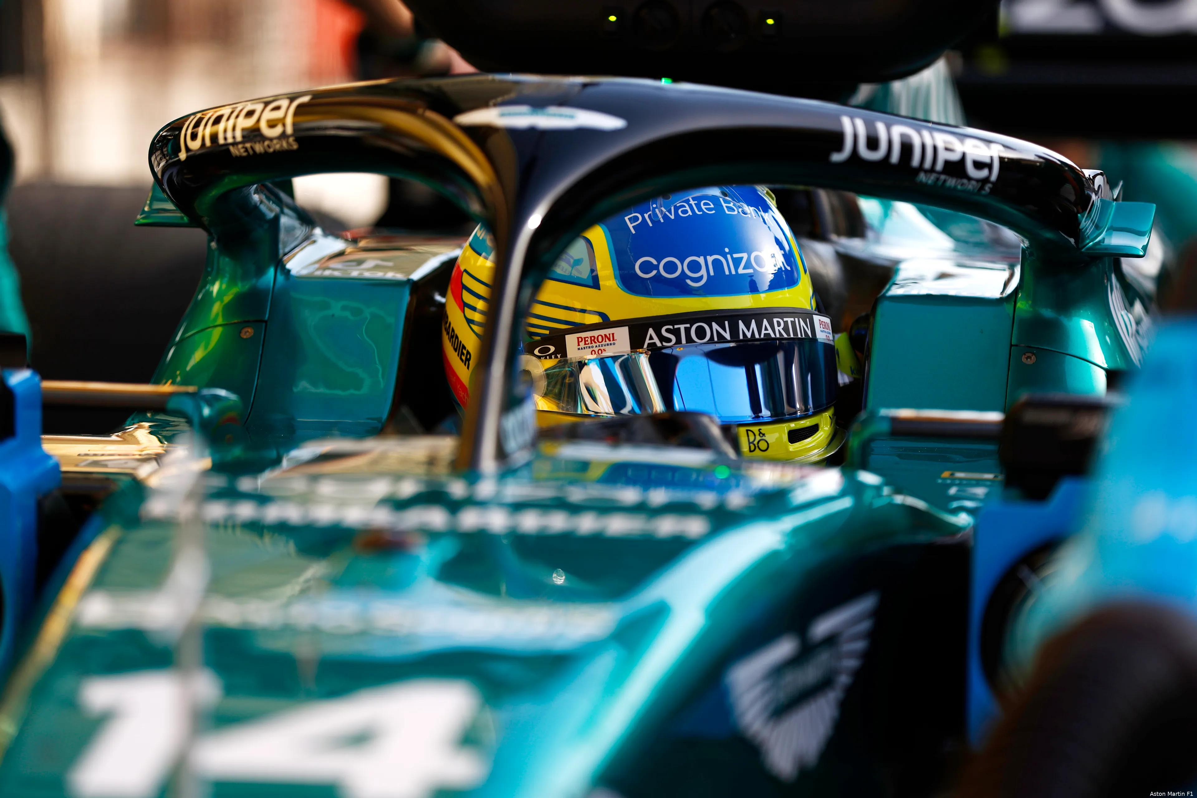 fernando alonso amr23 aston martin f1 testing bahrein 2023