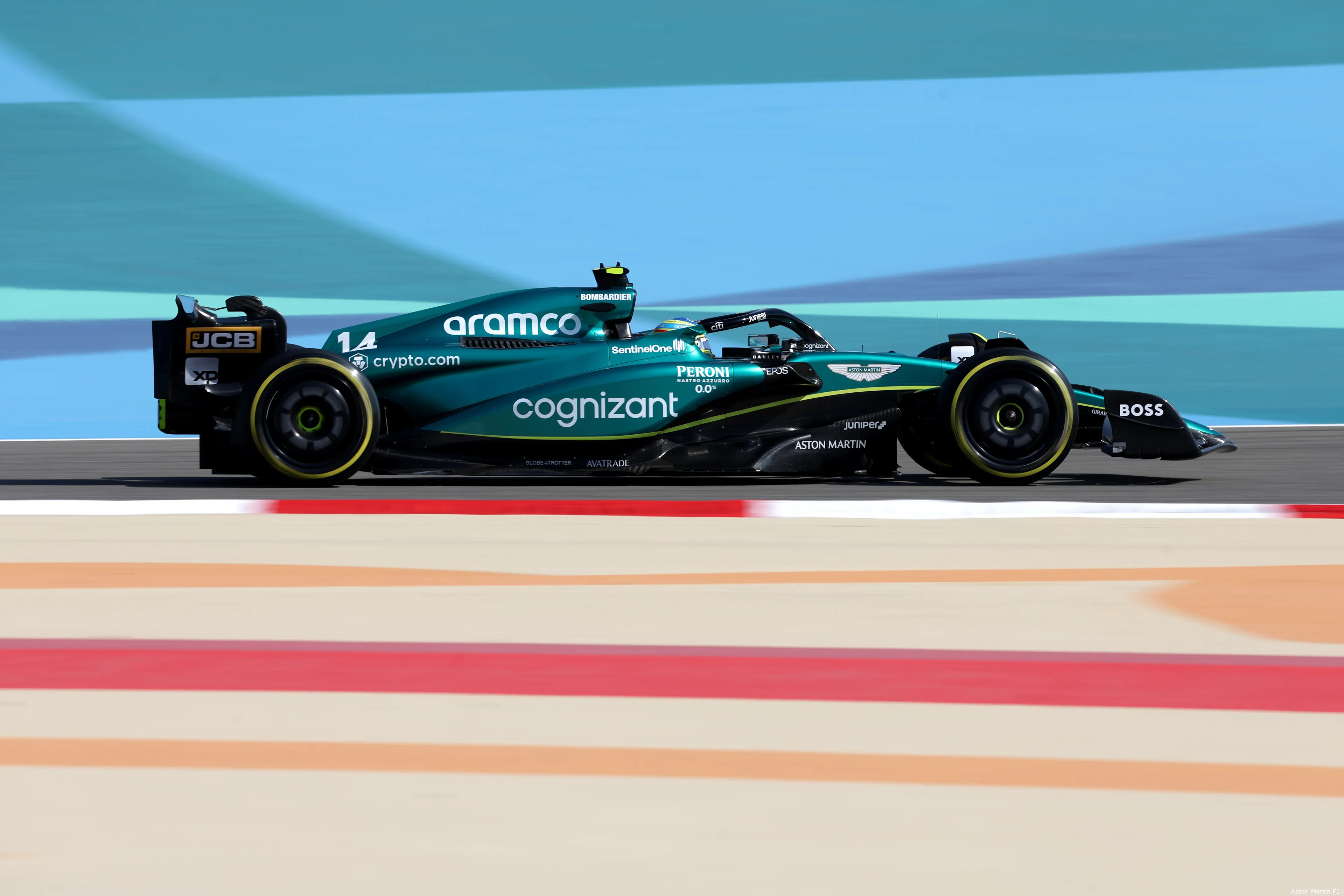 fernando alonso amr23 aston martin f1 gp bahrein 2023