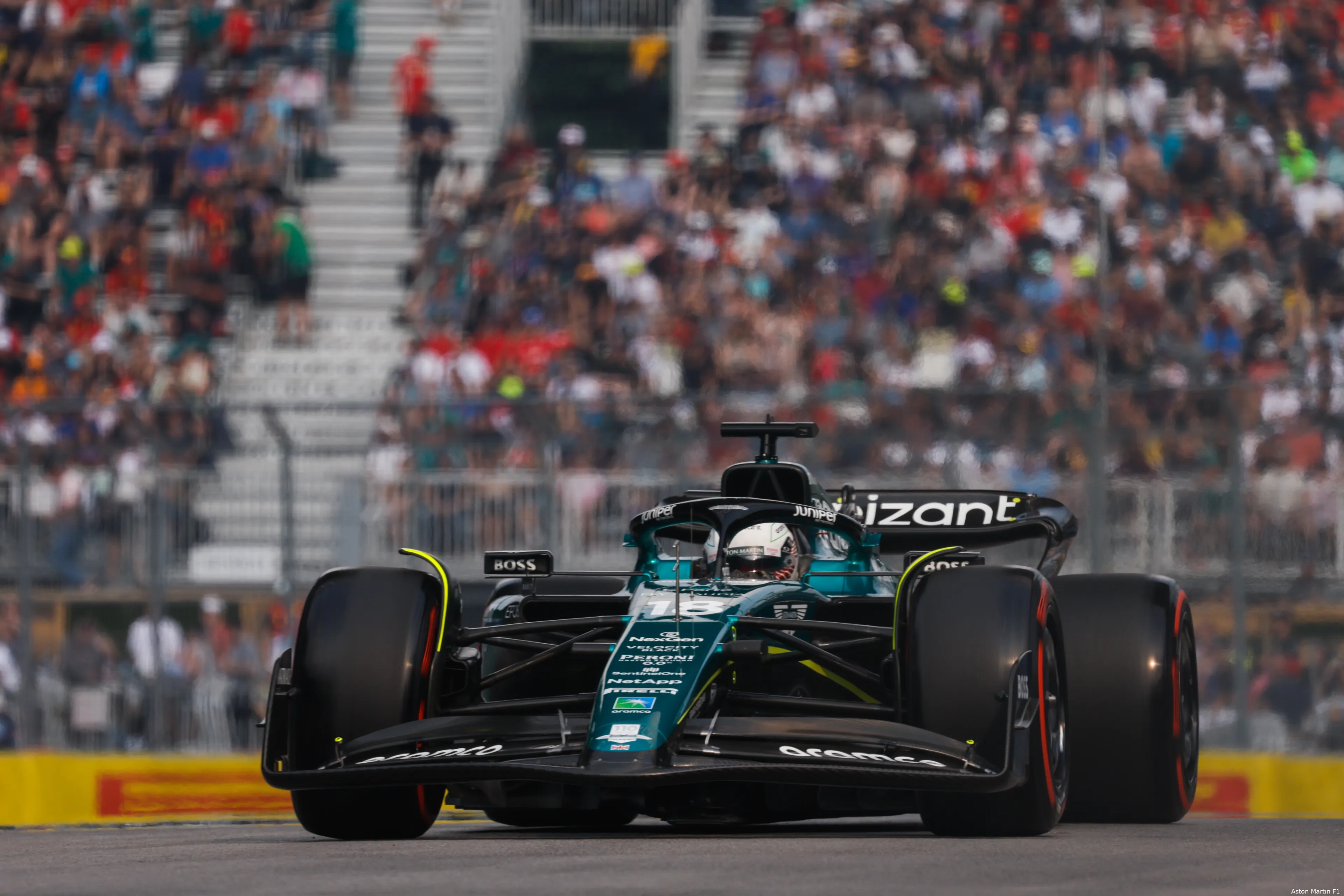 lance stroll amr23 aston martin f1 gp canada 2023