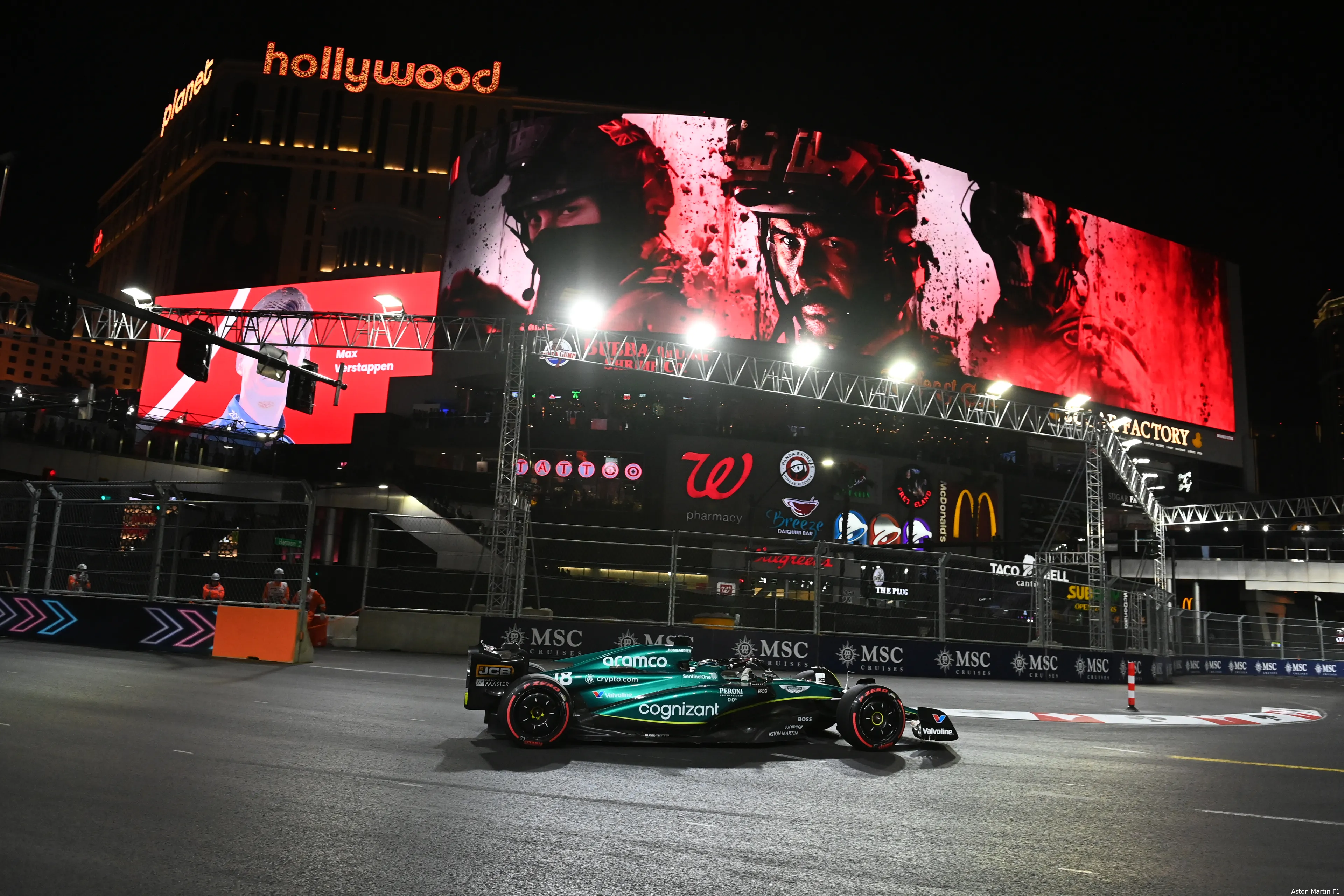 fernando alonso lance strolllasvegas aston martin