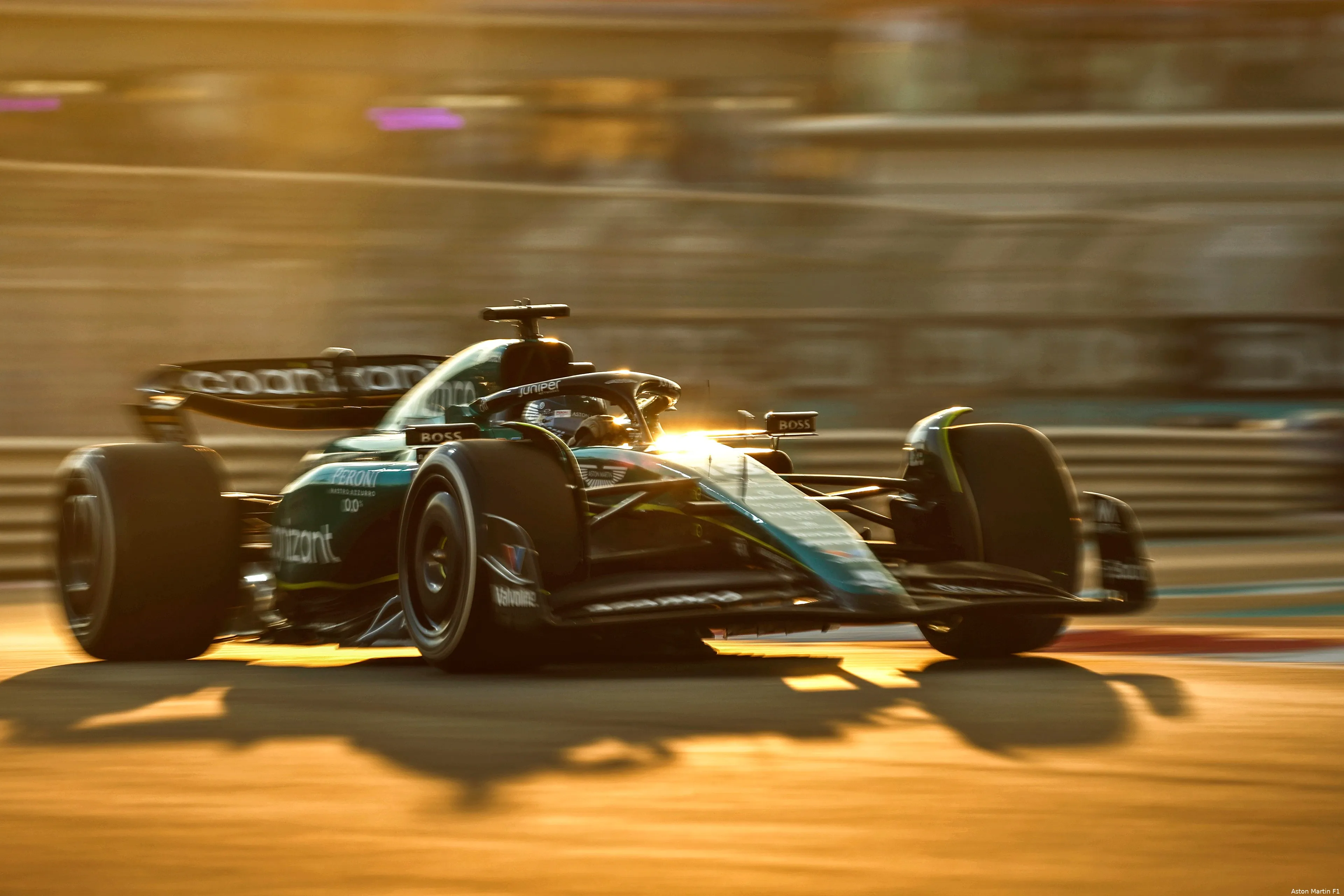 lance stroll aston martin abu dhabi zondag 2023