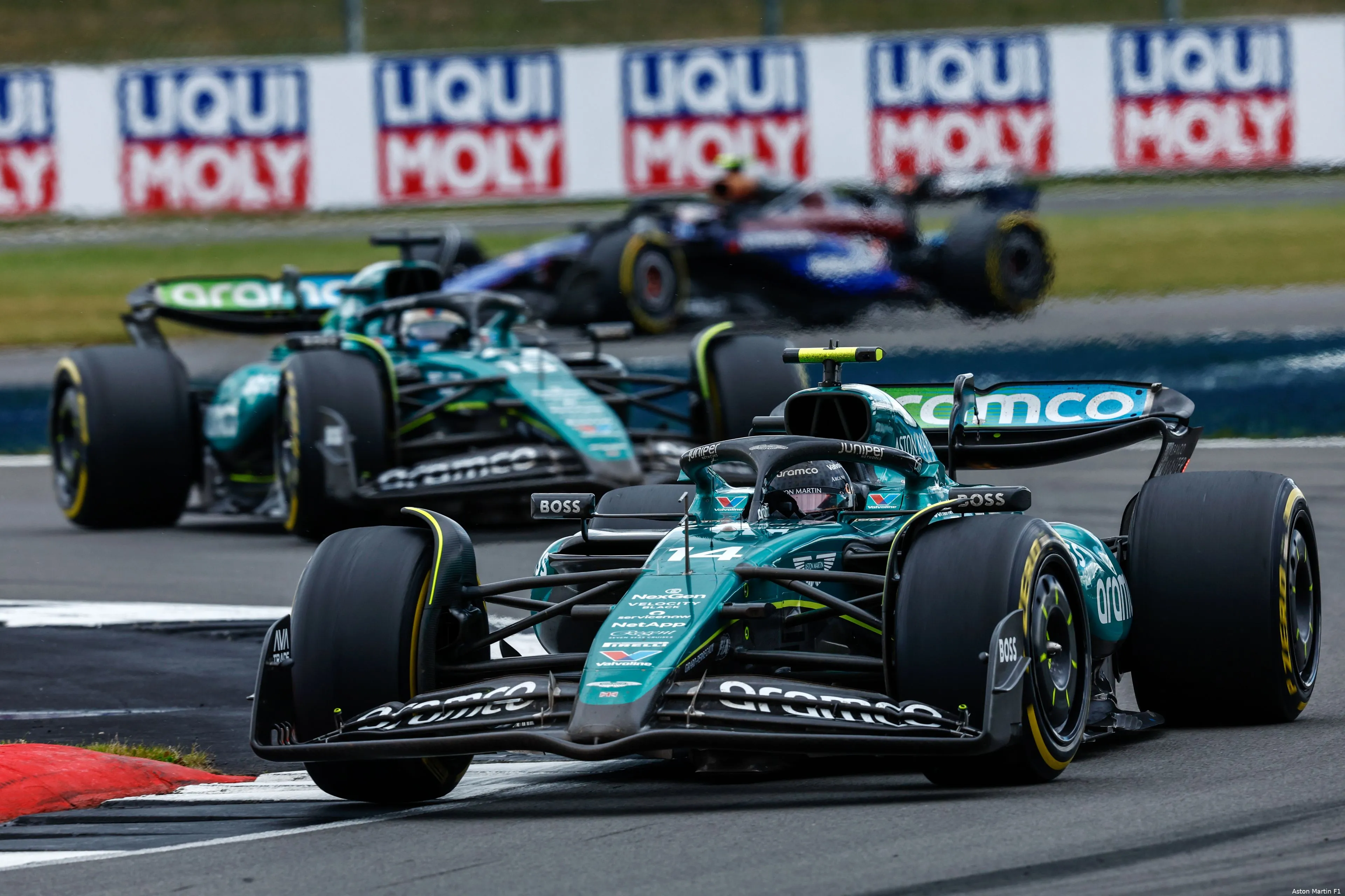 fernando alonso silverstone aston martin 2024 zondag