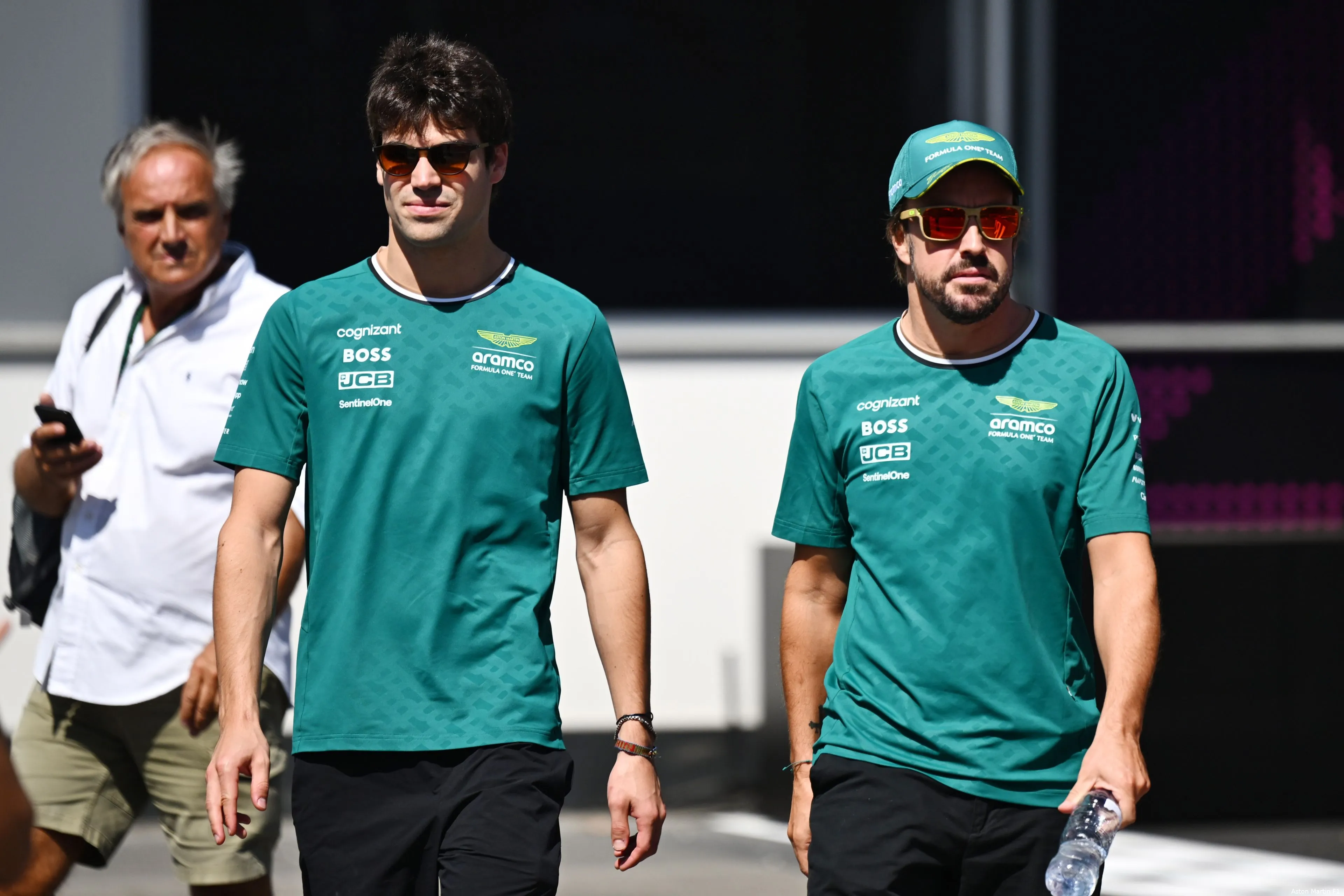 lance stroll fernando alonso aston martin gp azerbeidzjan zondag 2024