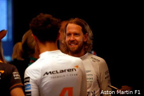 Vettel vindt dat Norris zich nergens voor hoeft te schamen.