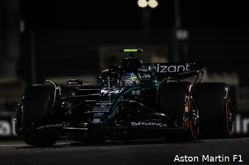 Fernando Alonso tijdens de kwalificatie van de Grand Prix van Bahrein 2023 (Foto: Aston Martin F1 Media)