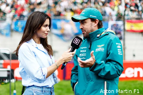 <i>Alonso was achteraf behoorlijk boos over de straf die hij kreeg.</i>