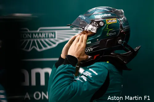 lance stroll zaterdag belgie 2024 aston martin