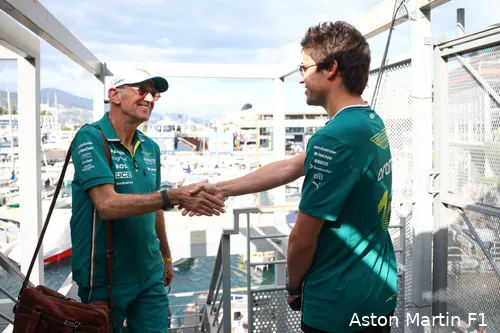 newey lancestroll aston martin monaco 2025